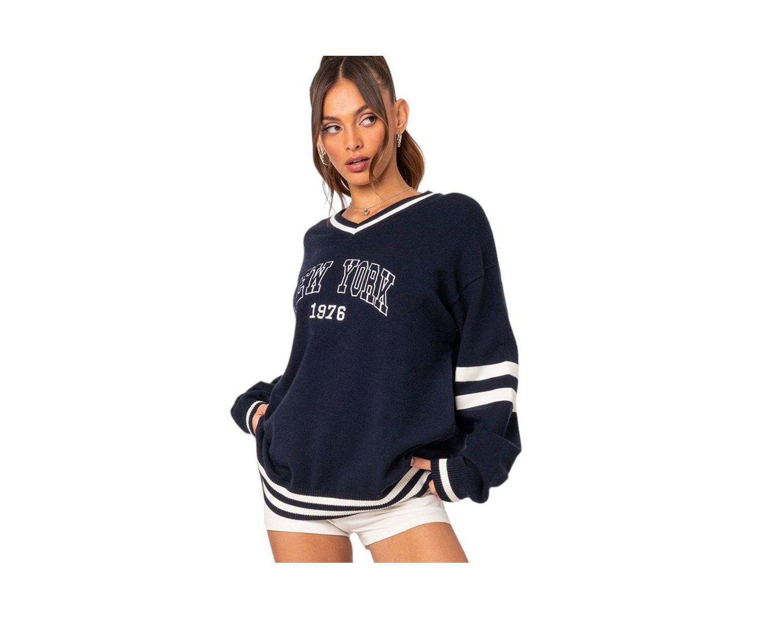 Women's 90s In New York oversized sweater