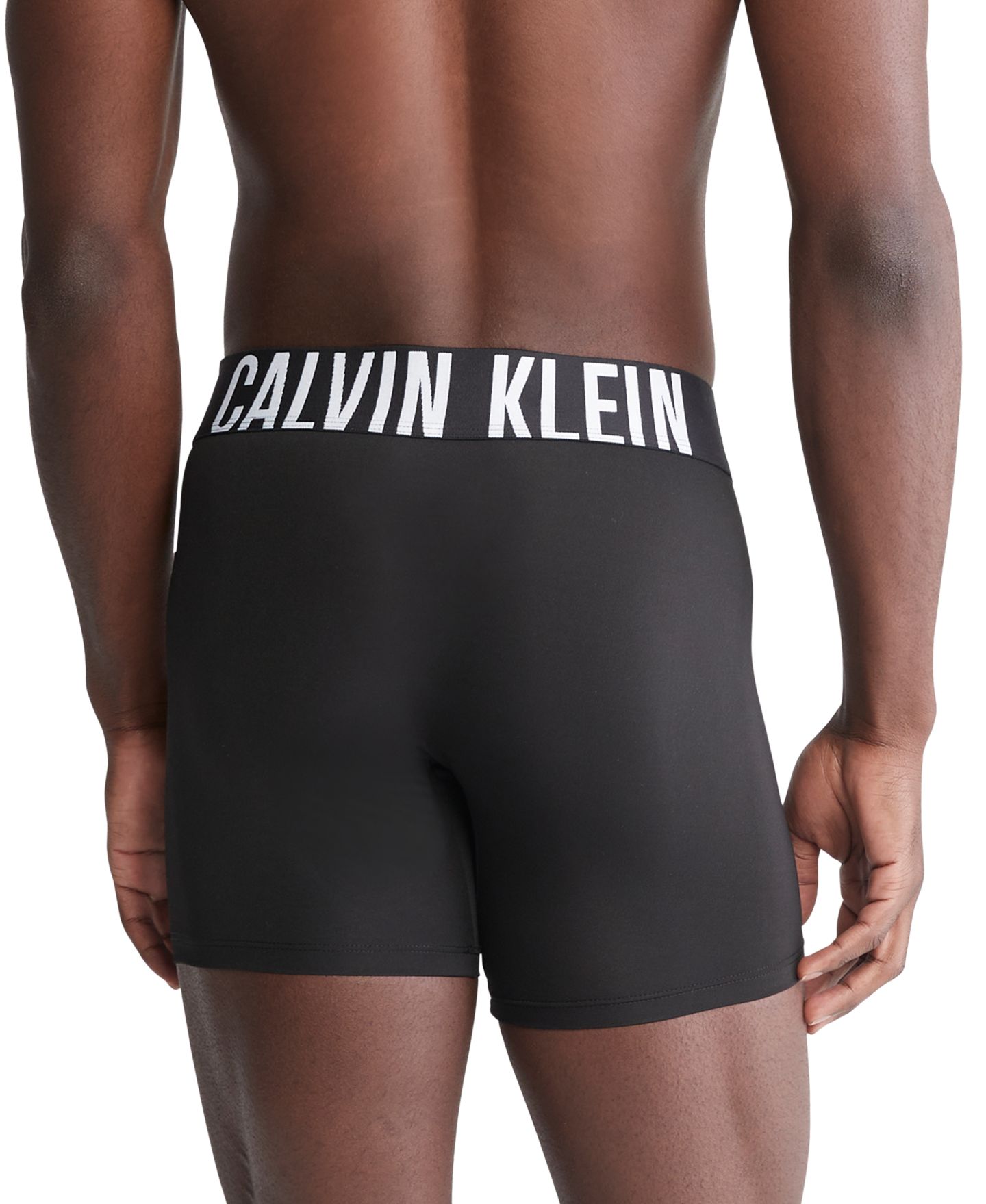 Трусы-боксеры Micro для мужчин, 3 шт. — Calvin Klein, цвет: Чёрный — фото 5