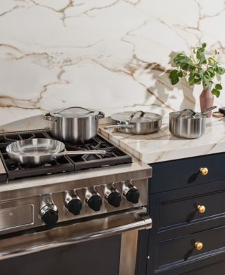 Stainless Steel 12 Piece Cookware Set