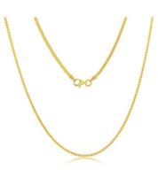 Gold Necklace Extenders Delicate 1,2,3 Inches Necklace Extension Chain  Set for Necklaces Chokers Bracelets Anklets,2mm Width Chain Extender with