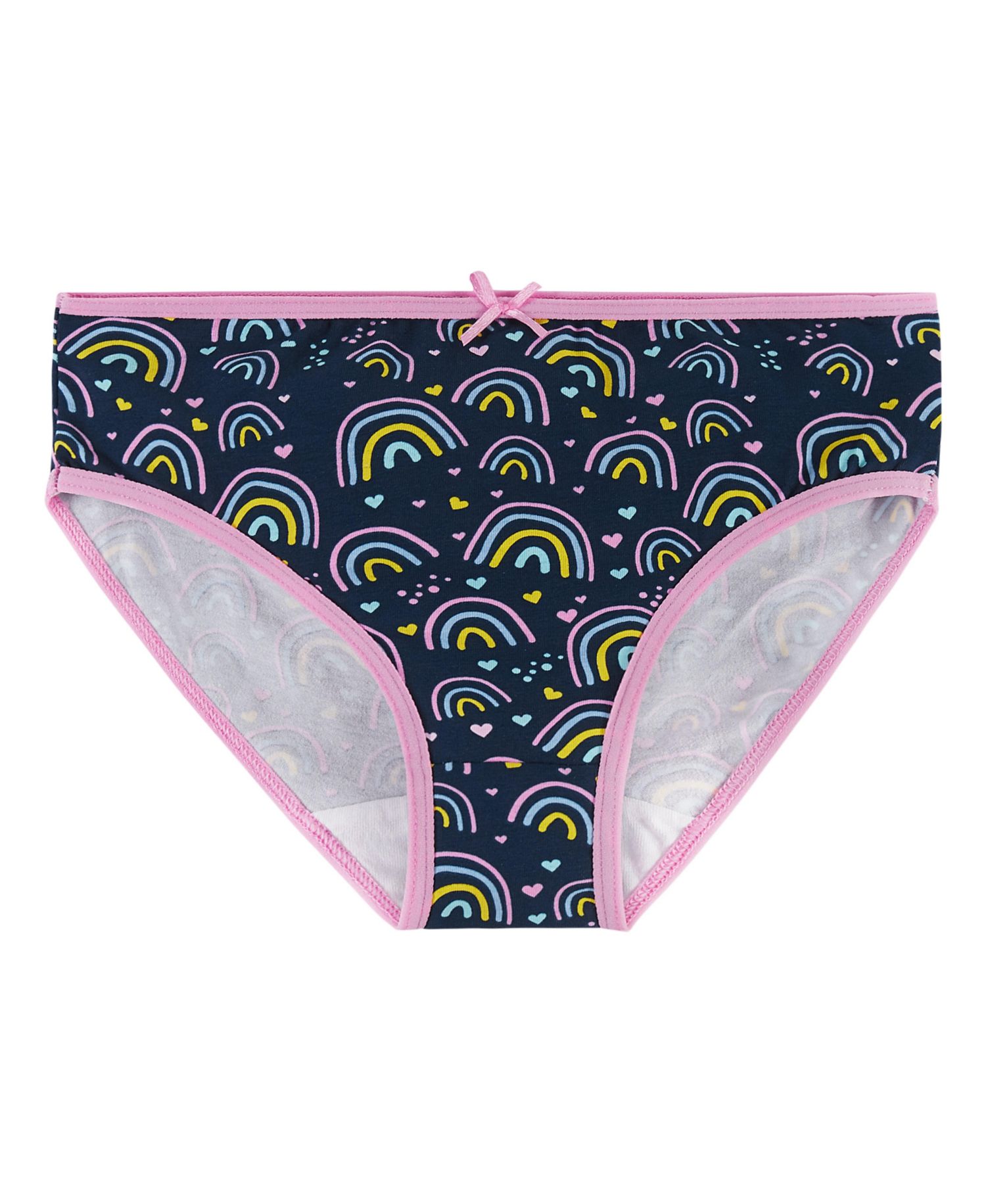 Toddler/Child Girls Eight Pack Bikini Brief