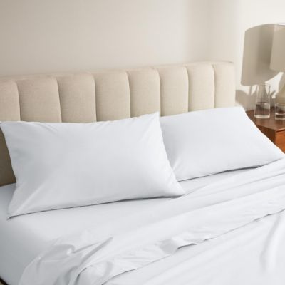 Organic Cotton Percale Pillowcase Set Queen