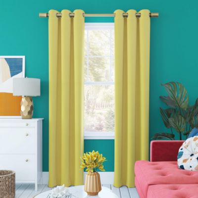 Harper Bright Vibes 100% Blackout Grommet Curtain Panel