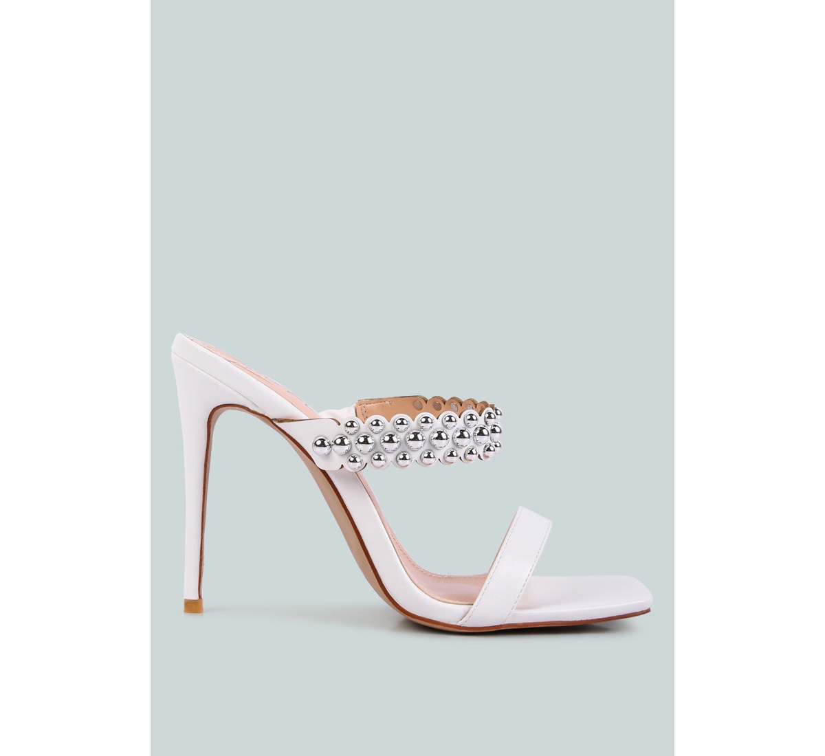 Women's Bandy Stiletto Heel Metal Stud Sandals