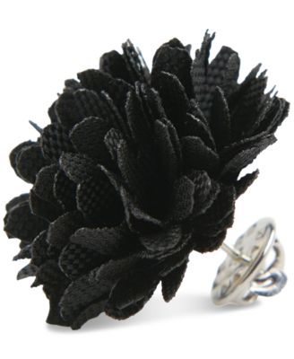 ConStruct - Men's Ceremony Satin Checkerboard Flower Lapel Pin