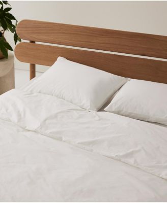 Cotton Cool-Air Percale Duvet Cover - King/Cali King