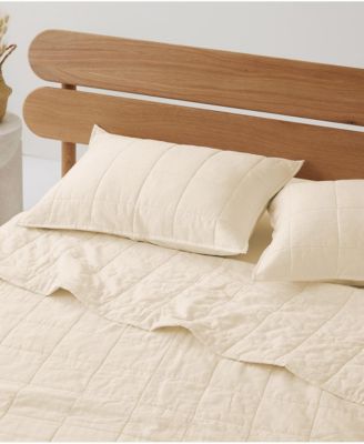 Organic Cotton Quilted Sham 2-Pack - King