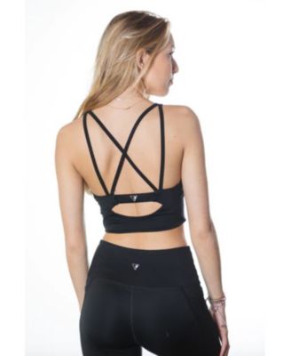 Mesh Sports Bra Top