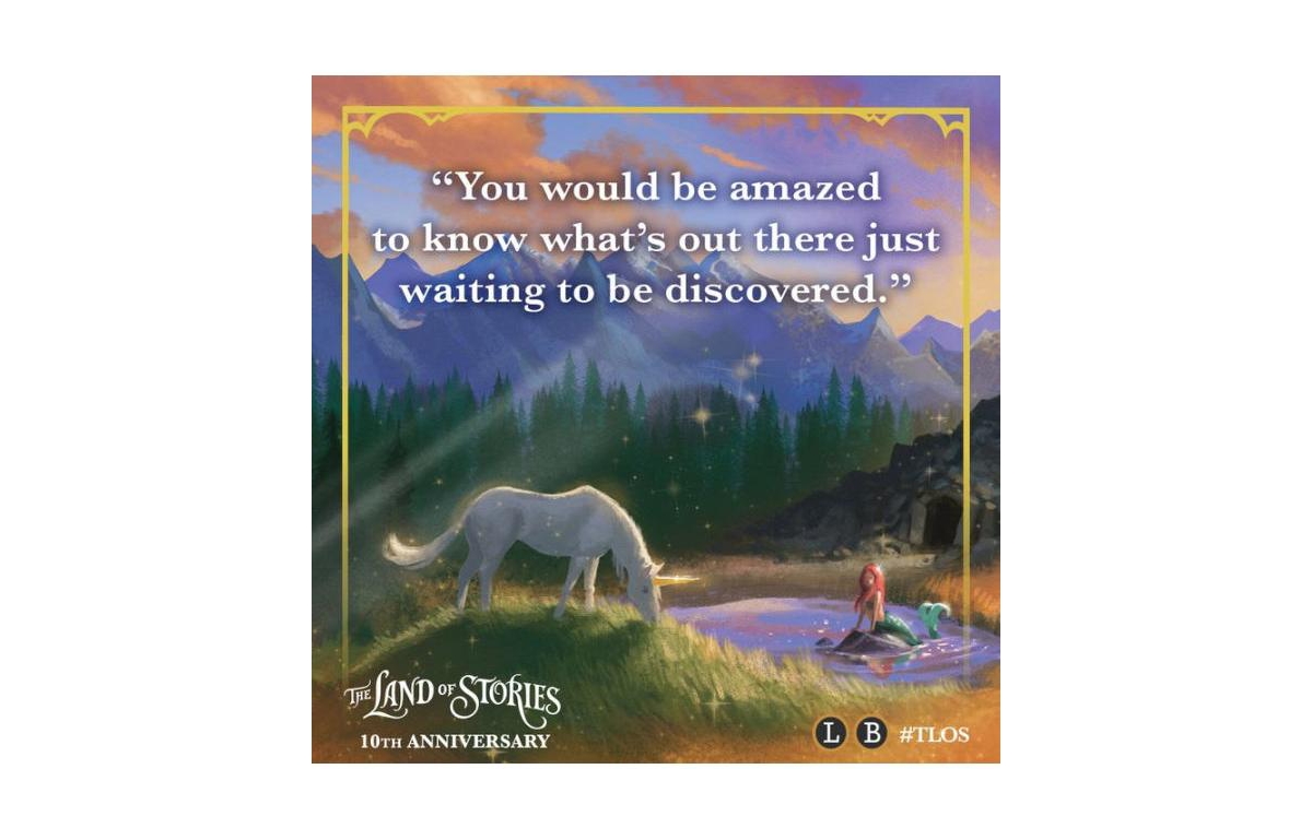The Land of Stories- The Wishing Spell- 10th Anniversary Illustrated Edition by Chris Colfer
