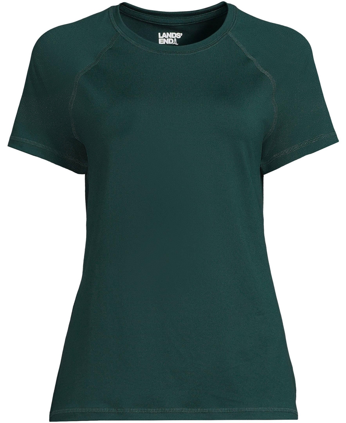 Lands' End Women's School Uniform Short Sleeve Active Tee