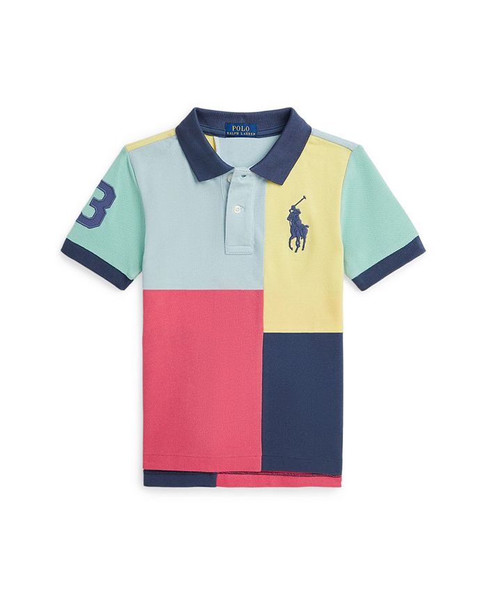 Polo Ralph Lauren Toddler and Little Boys Big Pony Cotton Mesh