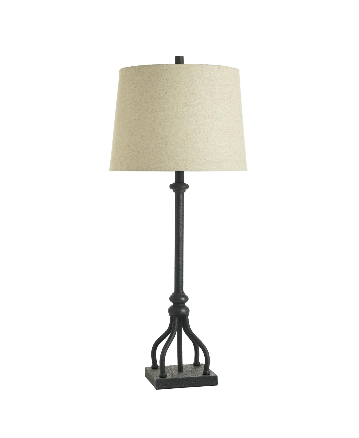 Stylecraft Home Collection 21.75" Industrial Classic Metal Design Table Lamp In Sanded Bronze