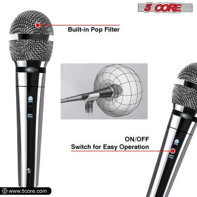 Microphone XLR Dynamic Karaoke Singing Handheld Microfono Professional Vocal DJ Music Mic
