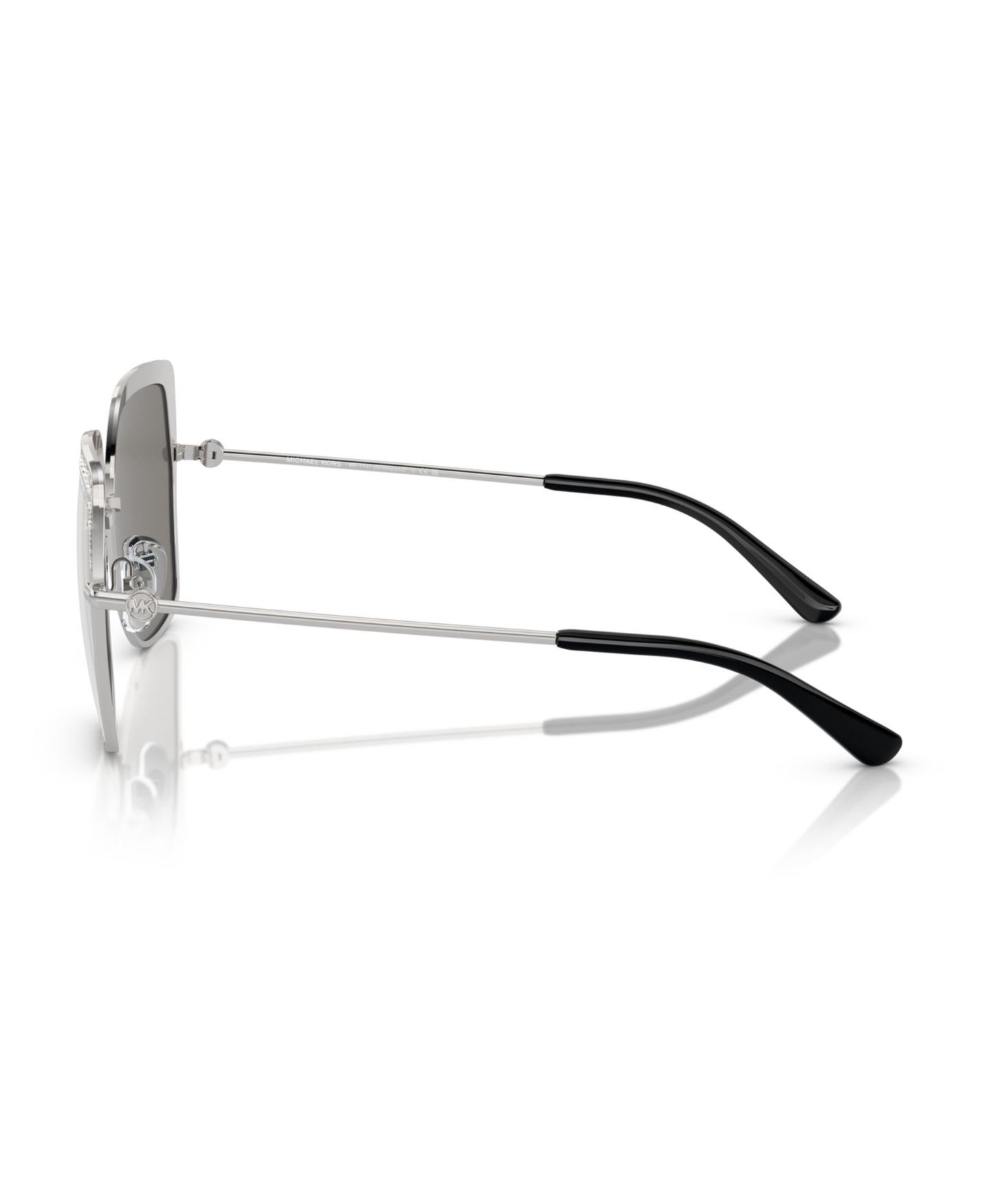 Женские солнцезащитные очки Michael Kors Greenpoint Sunglasses, Mirror MK1141, цвет: Светлый золотой — фото 7