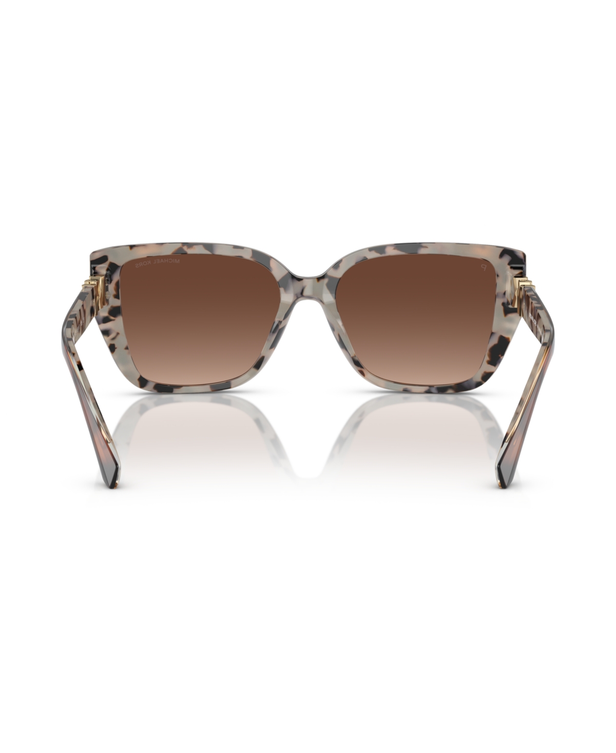 Shop Michael Kors Women's Acadia Polarized Sunglasses, Gradient Mk2199 In Pink Pearlized Tortoise