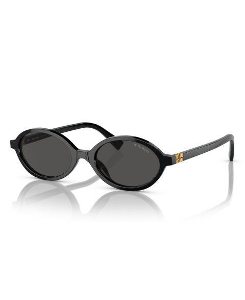 Женские солнцезащитные очки MIU MIU Sunglasses MU 04ZS, цвет: Чёрный