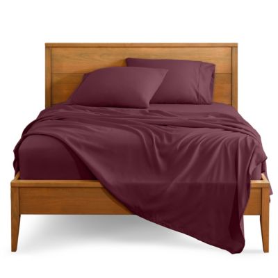 Microfiber Bedding Sheet Set 400TC Cotton 4Pc Sheet Set