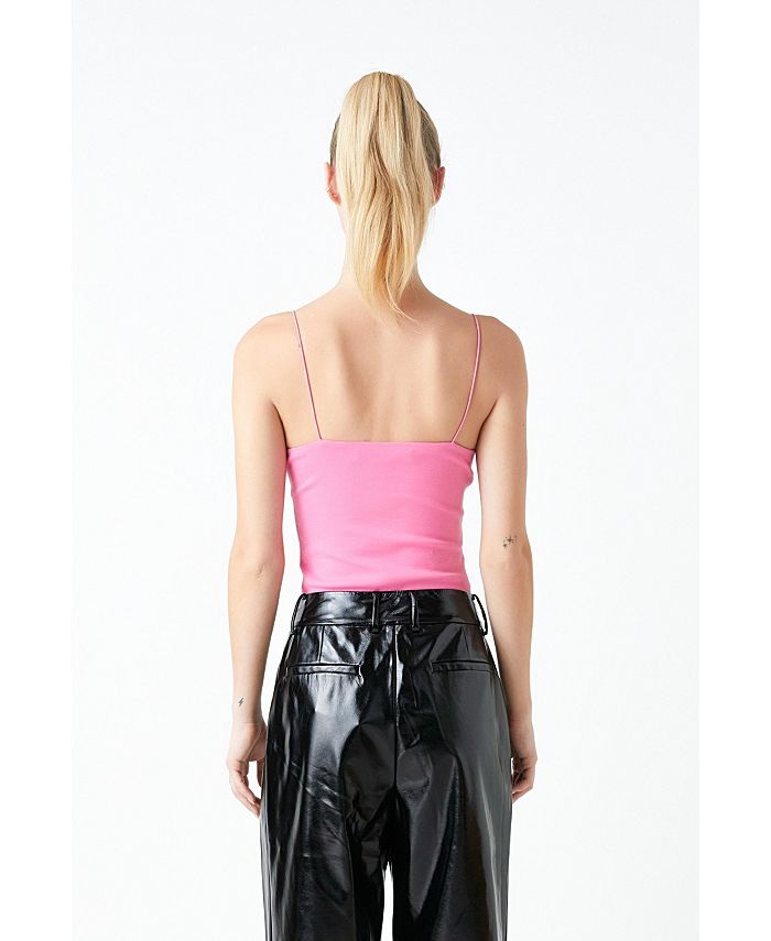 Grey Lab Women's Sleeveless Jersey Top Macy's