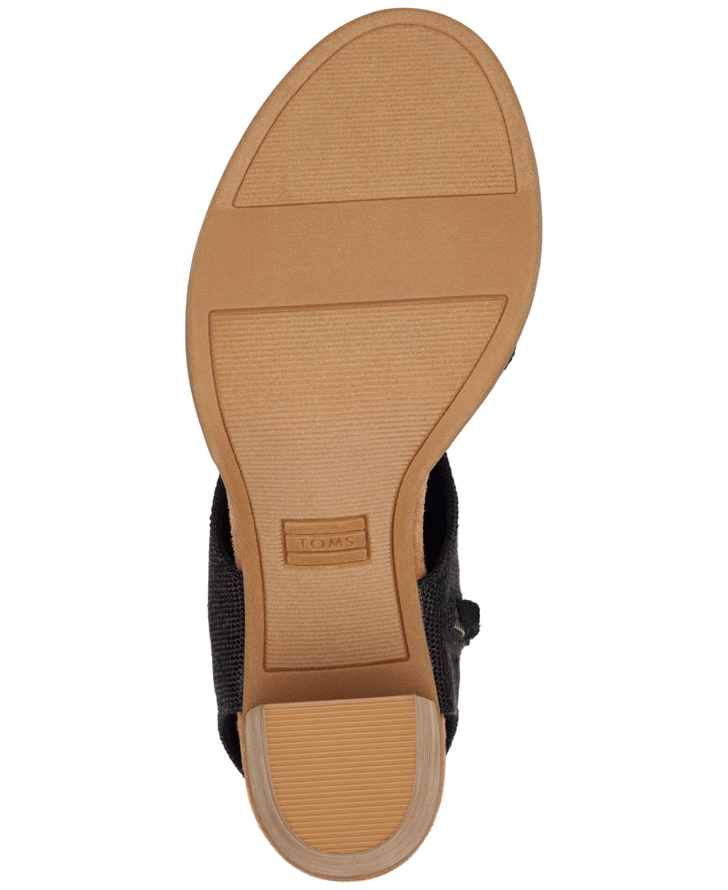 Женские сандалии TOMS Majorca City, цвет: Чёрный меланжевый — фото 5