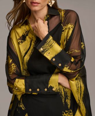 Donna Karan New York Donna Karan Women's Metallic Print