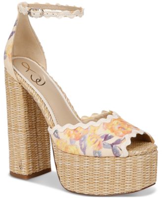 Sam Edelman - Kori Ankle-Strap Platform Dress Sandals