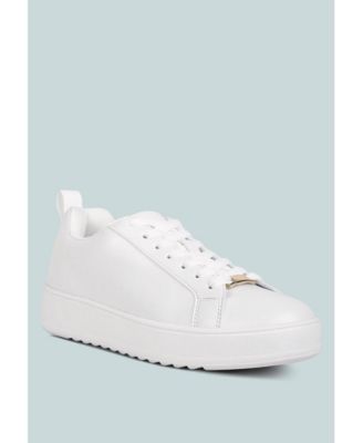 Women Rouxy Faux Leather Sneakers