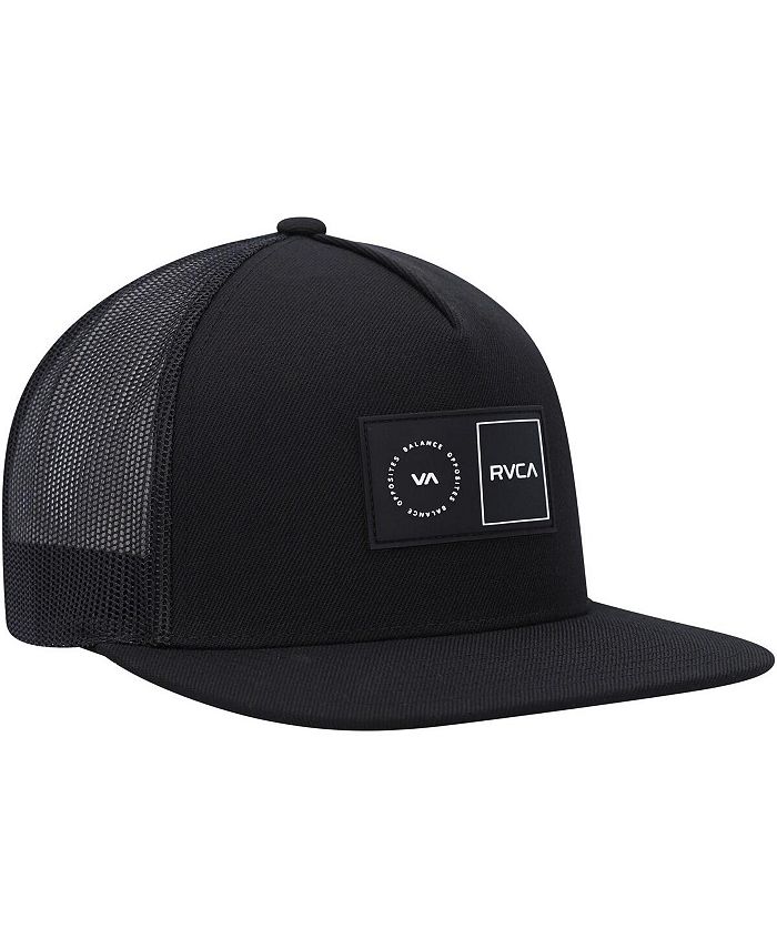 RVCA Platform Trucker Hat Black
