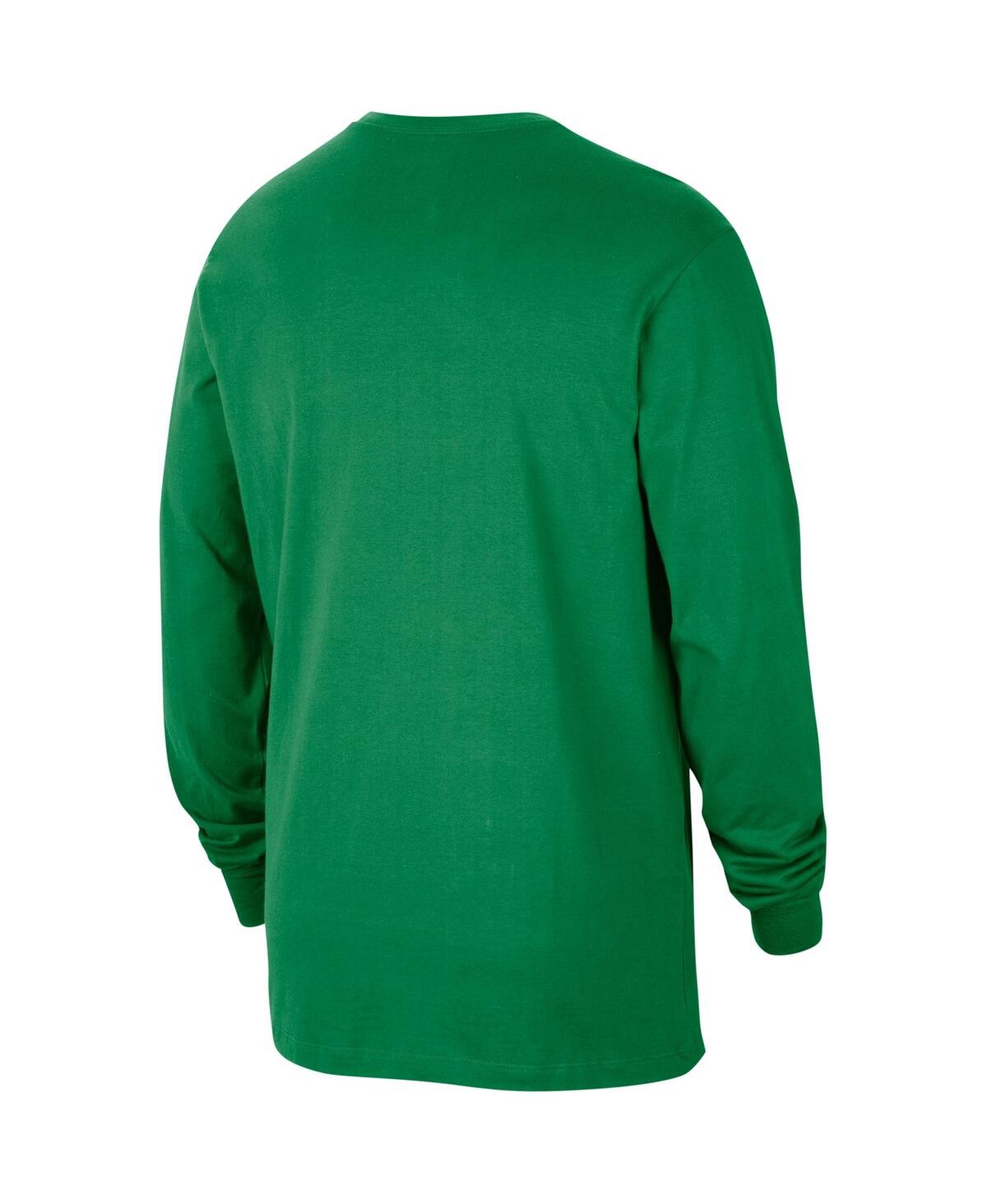Men's NikeOregon Ducks Slam Dunk Long Sleeve T-shirt - Green