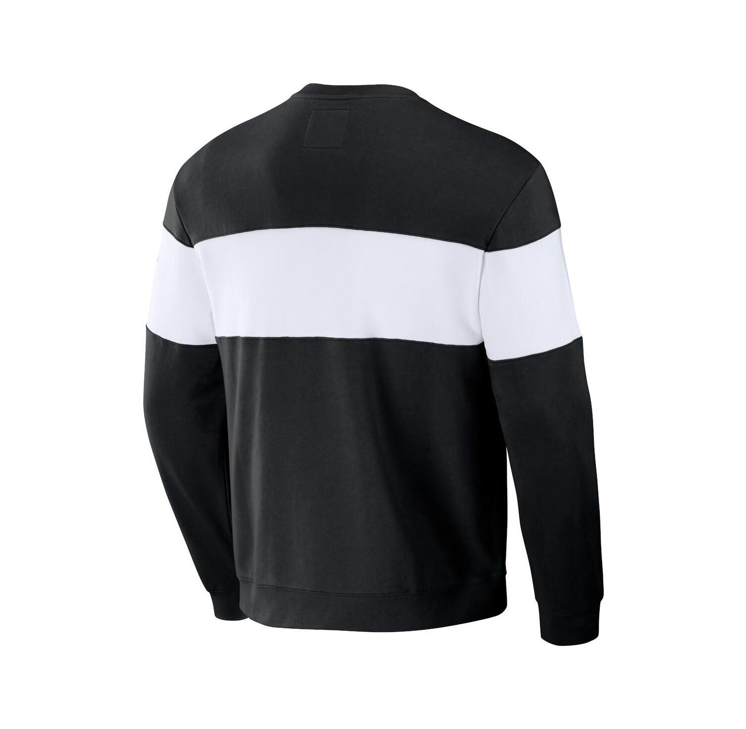Men's Darius Rucker Collection by Black San Francisco Giants Stripe Pullover Sweatshirt