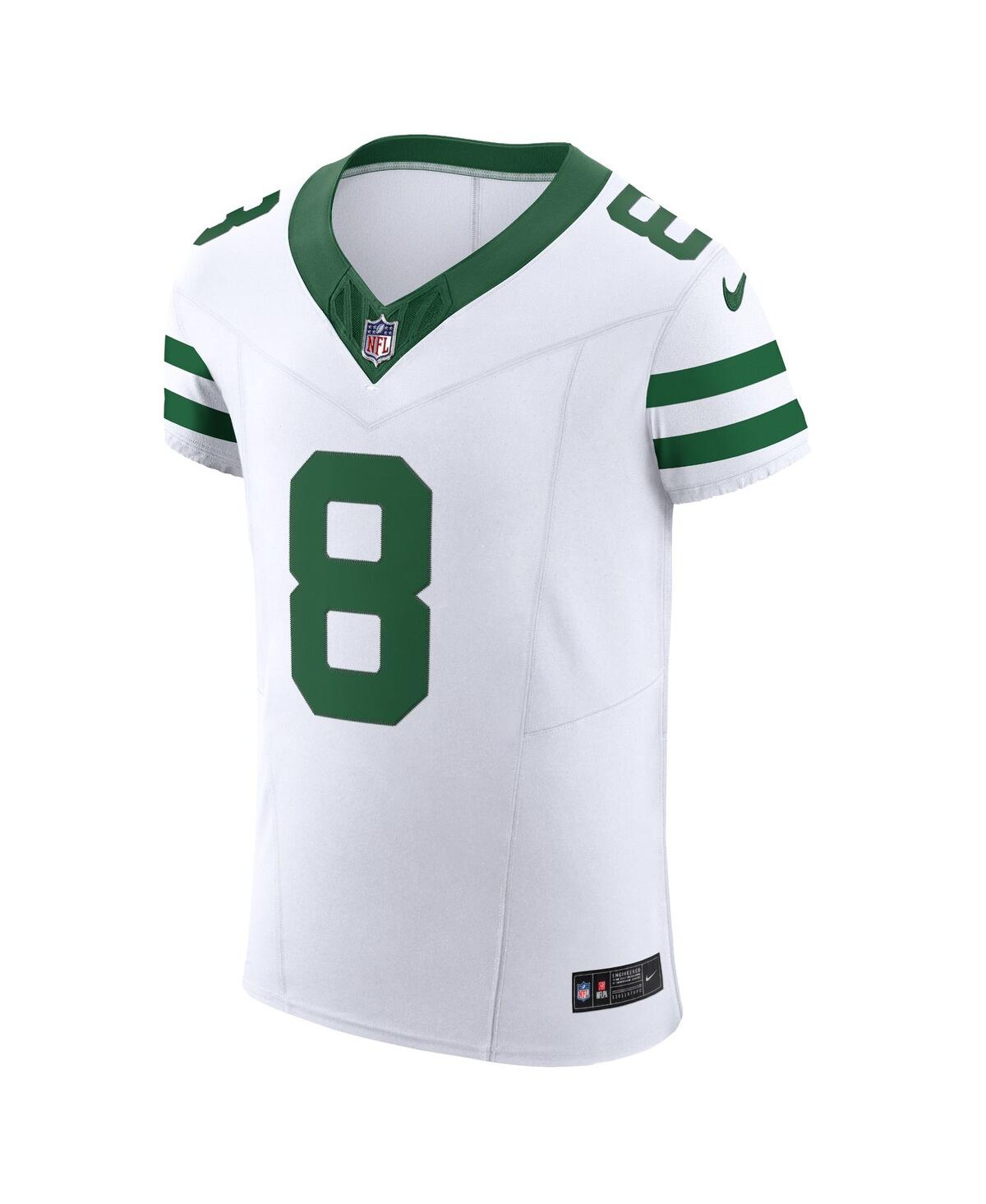 Men's Nike Aaron RodgersNew York Jets Alternate Vapor F.u.s.e. Elite Jersey - White