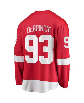 Men's Alex DeBrincat Red Detroit Red Wings Home Premier Breakaway Player Jersey
