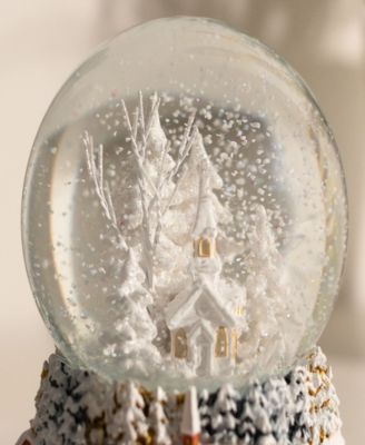 Winterland Church Snow Globe