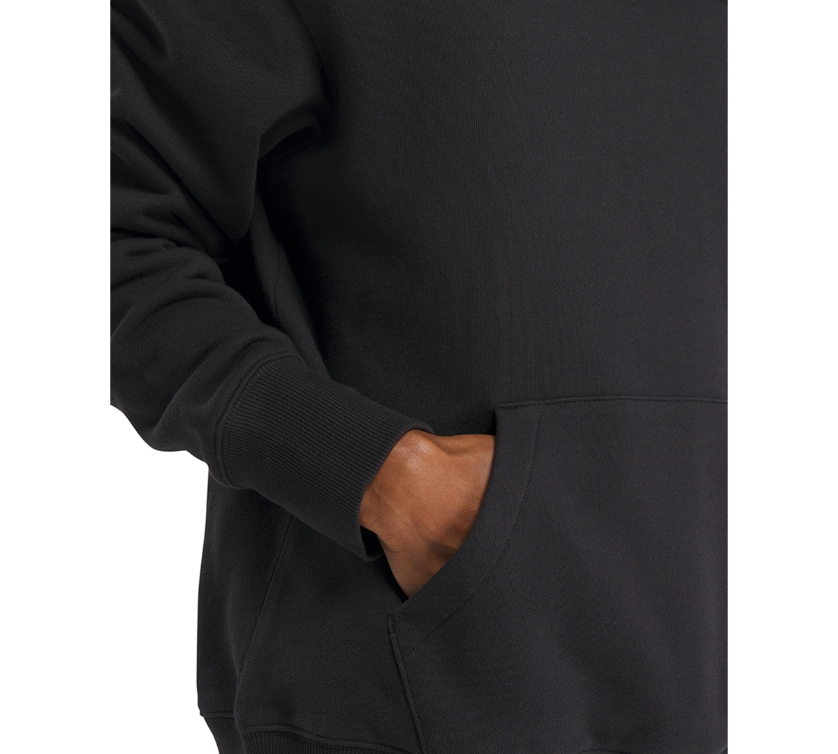 Reebok Men's Above The Rim Hoopwear Regular-Fit French Terry Hoodie -purp