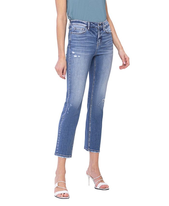 Flying Monkey Women's High Rise Slim Straight Jeans Macy's