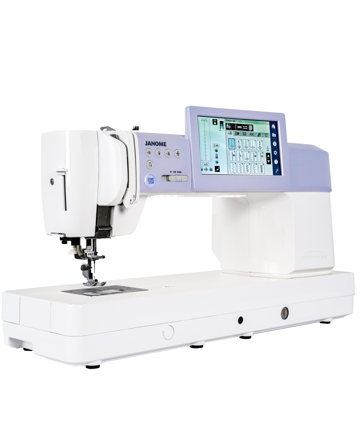 Continental M6 Sewing Machine - White