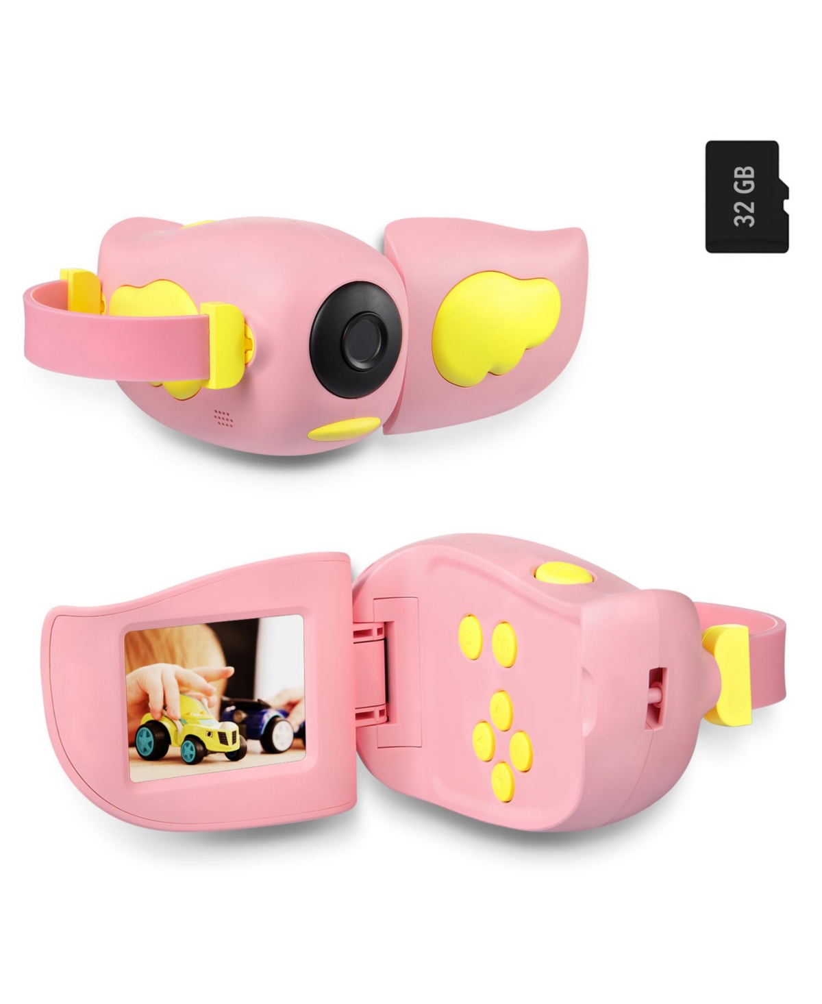 Dartwood 720p Hd Kids Video Camera / Camcorder With 2.0 Color Display Screen In Pink