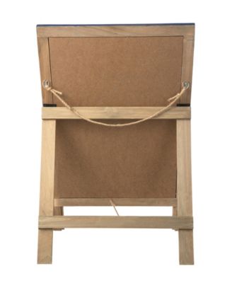 24" H Patriotic, Americana Wooden Easel Porch Decor