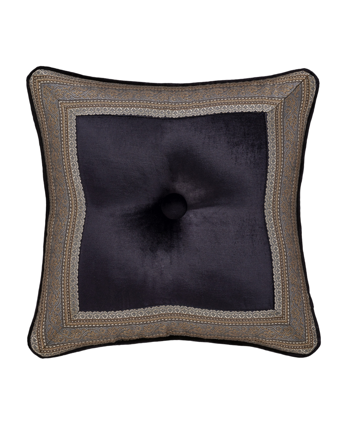 J Queen New York Amara Decorative Pillow, 18" X 18" In Indigo