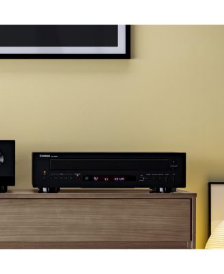 CD-C603BL 5-Disc CD Changer with USB Playback and Play Change (Black)