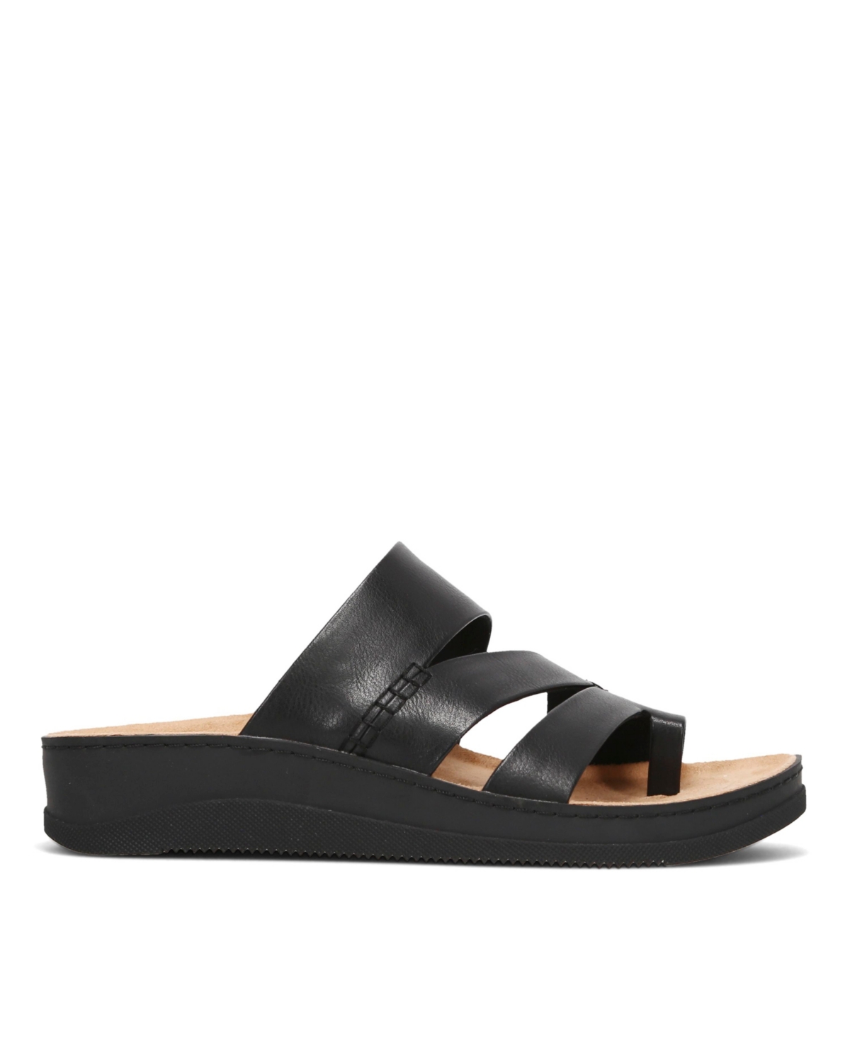 Baretraps Women's Fresha Toe Loop Wedge Sandals