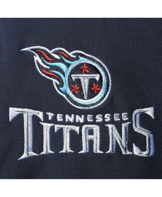 Men's Navy Tennessee Titans Sonoma Softshell Full-Zip Jacket