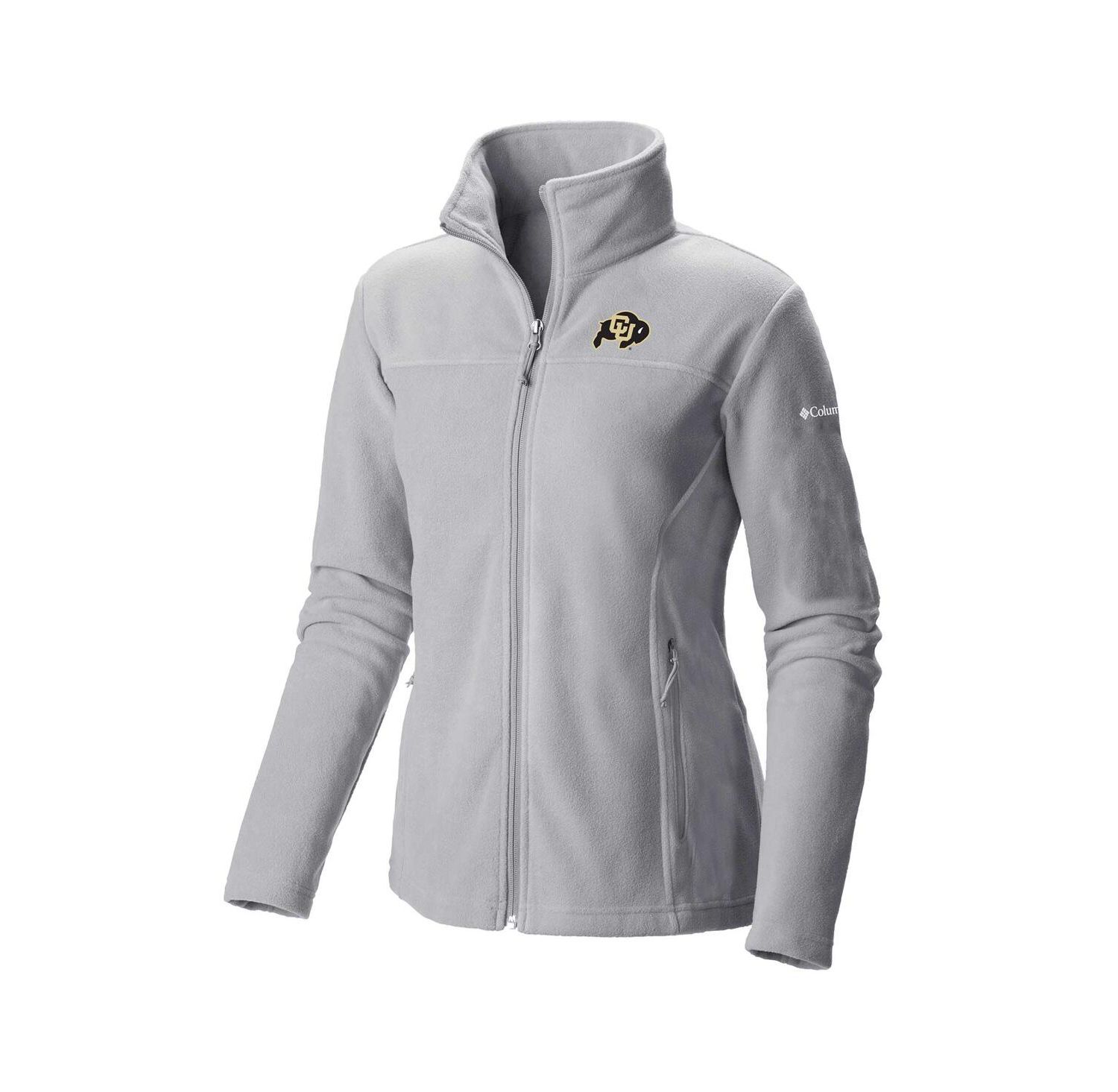 Women's Gray Colorado Buffaloes Give and Go II Full-Zip Jacket