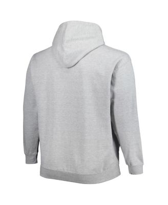 Men's Heather Gray St. Louis Blues Special Edition 2.0 Big and Tall Wordmark Pullover Hoodie