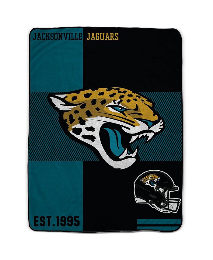 Pegasus Home Fashions Jacksonville Jaguars 60" x 80" Sherpa Throw