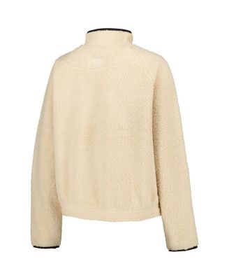 Women's Natural Michigan State Spartans Everest Half-Zip Sweatshirt