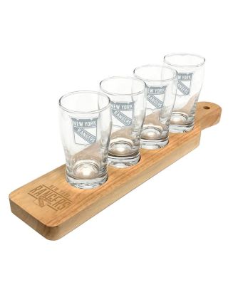 New York Rangers Four-Pack Beer Flight Glass Set - Macy's