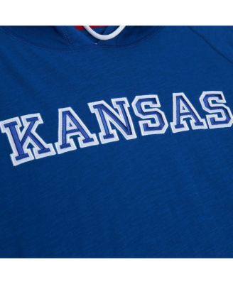 Men's Royal Kansas Jayhawks Legendary Raglan Pullover Hoodie