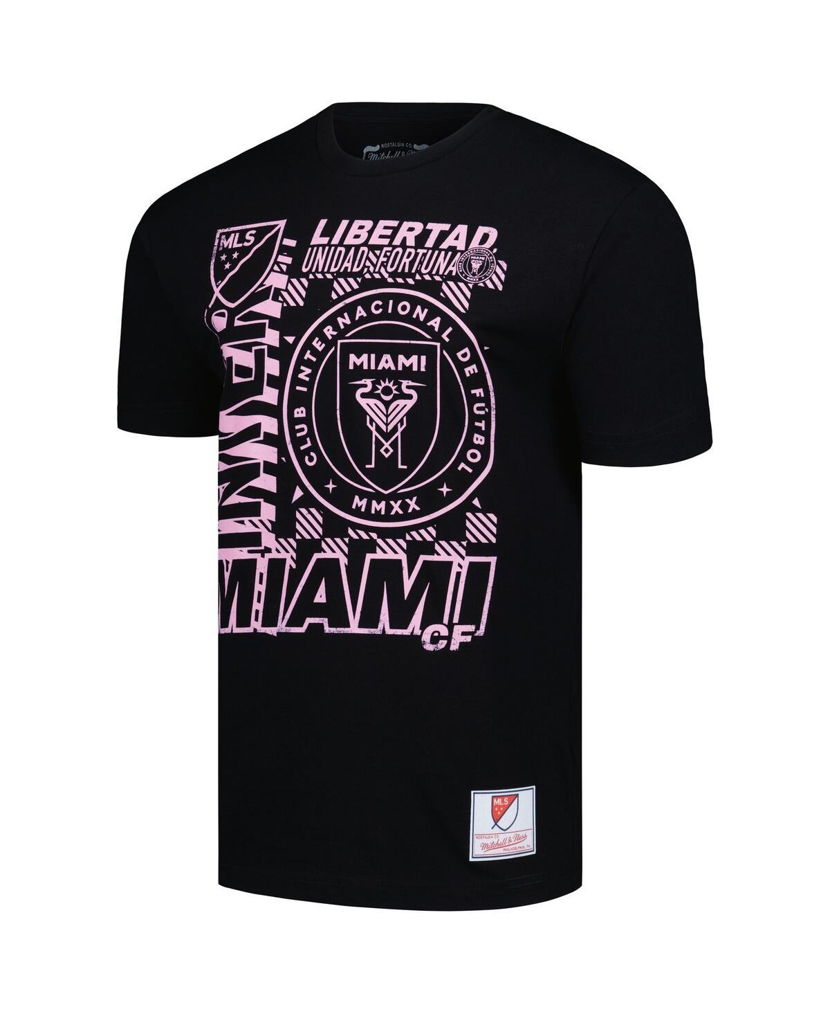 Men's Mitchell & NessInter Miami Cf Striker T-shirt - Black