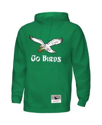 Mitchell Ness Men's Kelly Green Distressed Philadelphia Eagles