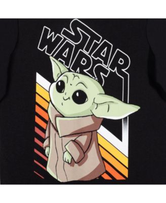 Mandalorian The Child Boys Fleece Pullover Long Sleeve Hoodie Toddler| Child